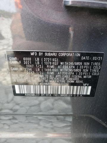 Photo 13 VIN: 4S4WMAPD6M3440706 - SUBARU ASCENT LIM 