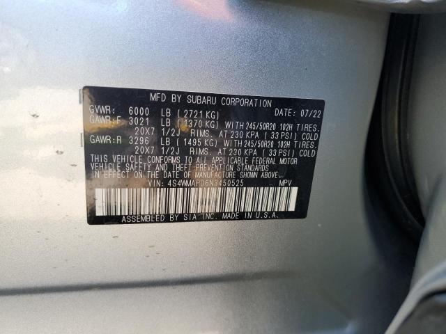 Photo 12 VIN: 4S4WMAPD6N3450525 - SUBARU ASCENT 