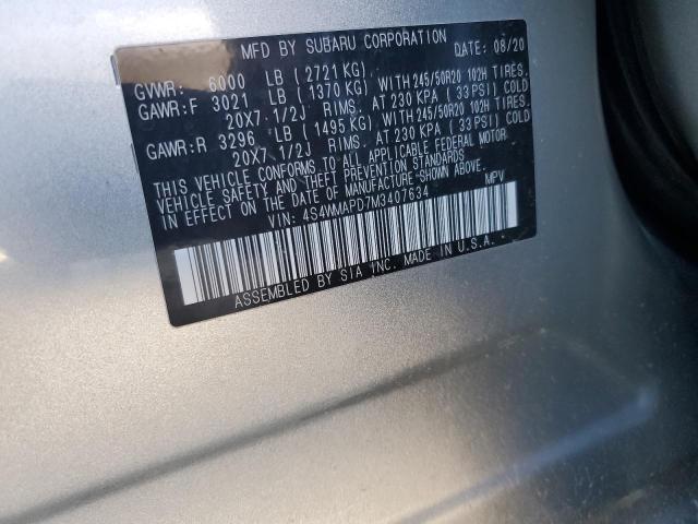 Photo 13 VIN: 4S4WMAPD7M3407634 - SUBARU ASCENT LIM 