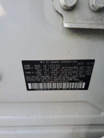 Photo 12 VIN: 4S4WMAPD8L3440706 - SUBARU ASCENT LIM 