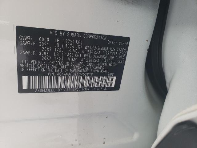 Photo 9 VIN: 4S4WMAPD9L3452816 - SUBARU ASCENT LIM 