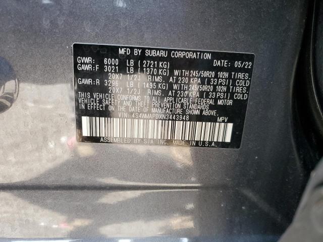 Photo 13 VIN: 4S4WMAPDXN3443948 - SUBARU ASCENT 