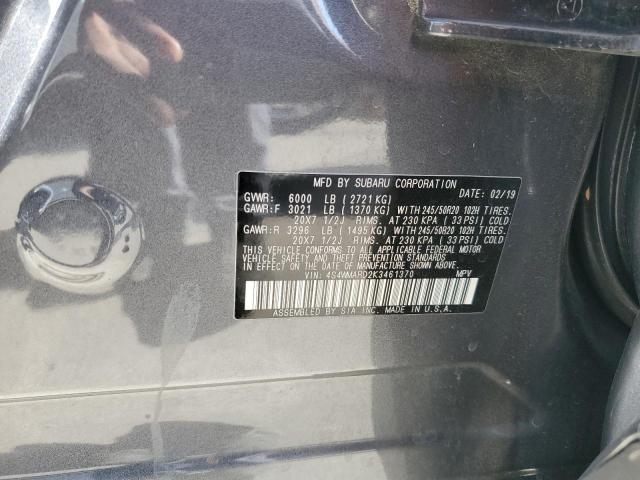 Photo 9 VIN: 4S4WMARD2K3461370 - SUBARU ASCENT TOU 