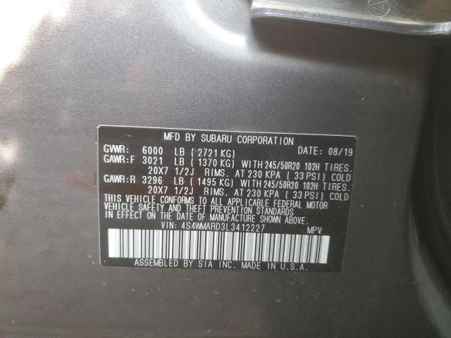 Photo 13 VIN: 4S4WMARD3L3412227 - SUBARU ASCENT TOU 