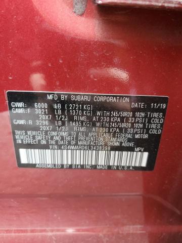 Photo 12 VIN: 4S4WMARD6L3438398 - SUBARU ASCENT TOU 