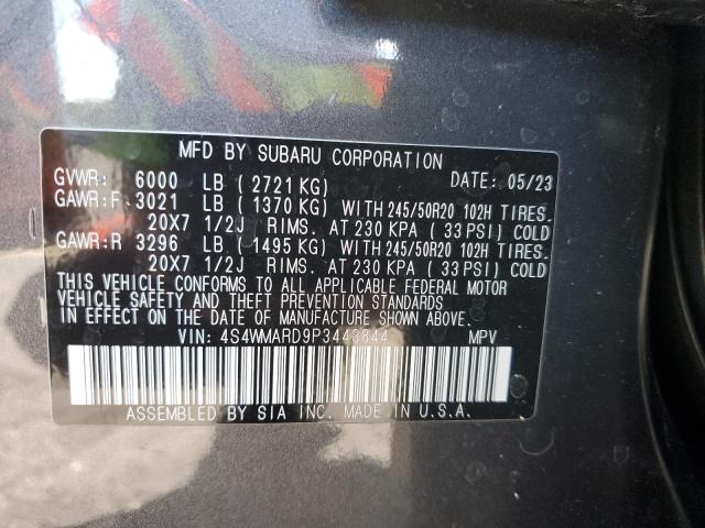 Photo 12 VIN: 4S4WMARD9P3443844 - SUBARU ASCENT TOU 