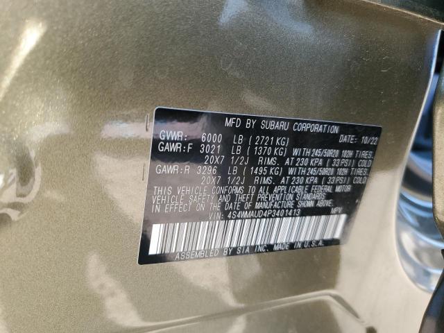 Photo 13 VIN: 4S4WMAUD4P3401413 - SUBARU ASCENT LIM 