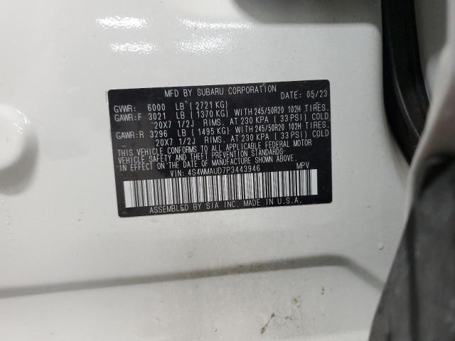 Photo 12 VIN: 4S4WMAUD7P3443946 - SUBARU ASCENT LIM 