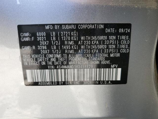 Photo 13 VIN: 4S4WMAWD1R3458829 - SUBARU ASCENT TOU 