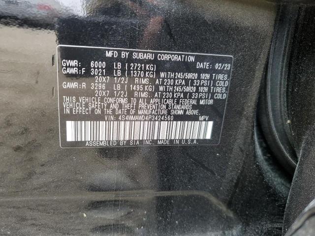 Photo 12 VIN: 4S4WMAWD4P3424560 - SUBARU ASCENT 