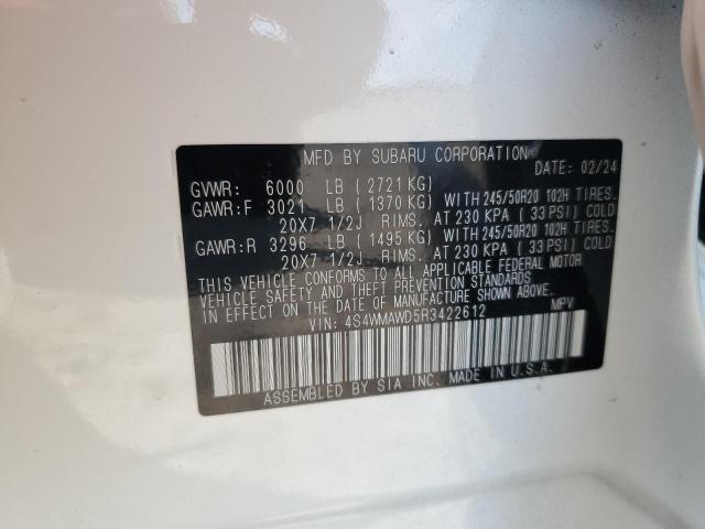 Photo 12 VIN: 4S4WMAWD5R3422612 - SUBARU ASCENT TOU 