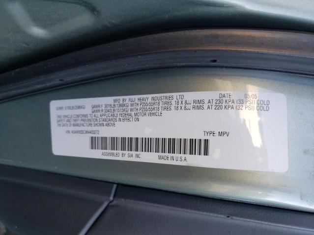 Photo 12 VIN: 4S4WX83C964403272 - SUBARU TRIBECA 