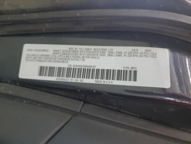 Photo 12 VIN: 4S4WX92D684409761 - SUBARU TRIBECA LI 