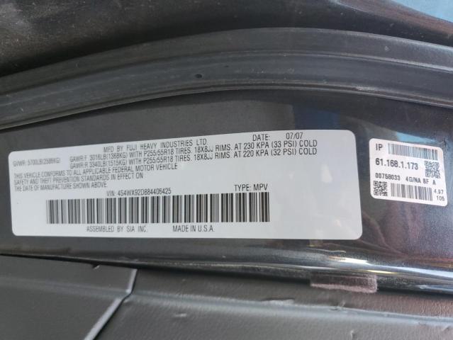 Photo 11 VIN: 4S4WX92D884406425 - SUBARU TRIBECA 