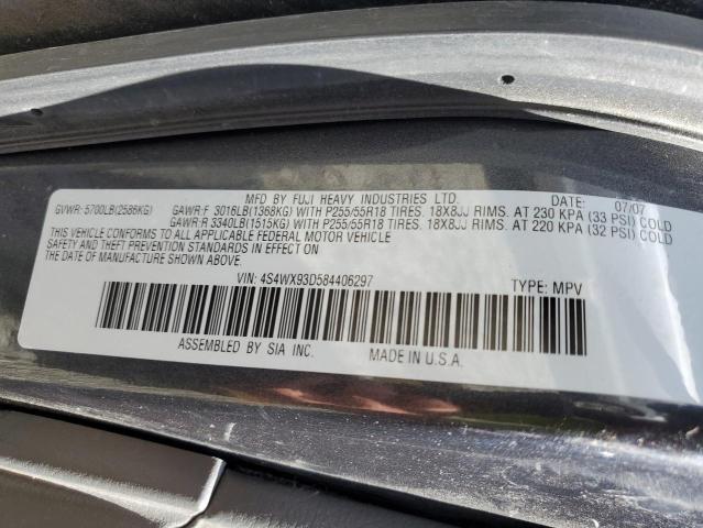 Photo 11 VIN: 4S4WX93D584406297 - SUBARU TRIBECA 