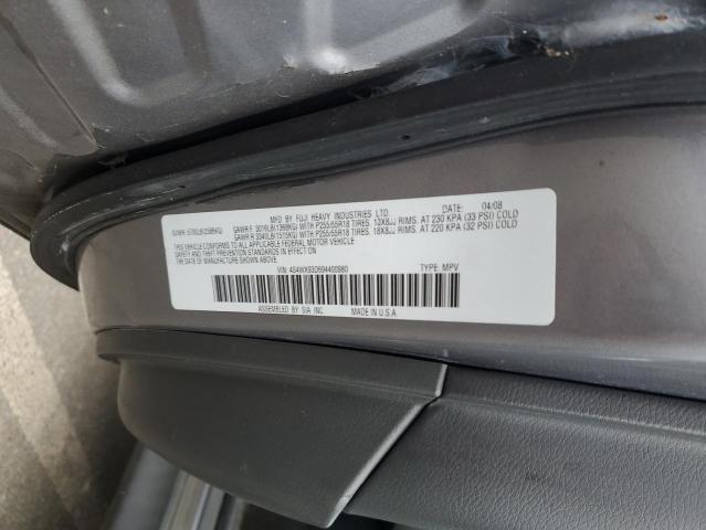 Photo 12 VIN: 4S4WX93D694400980 - SUBARU TRIBECA LI 