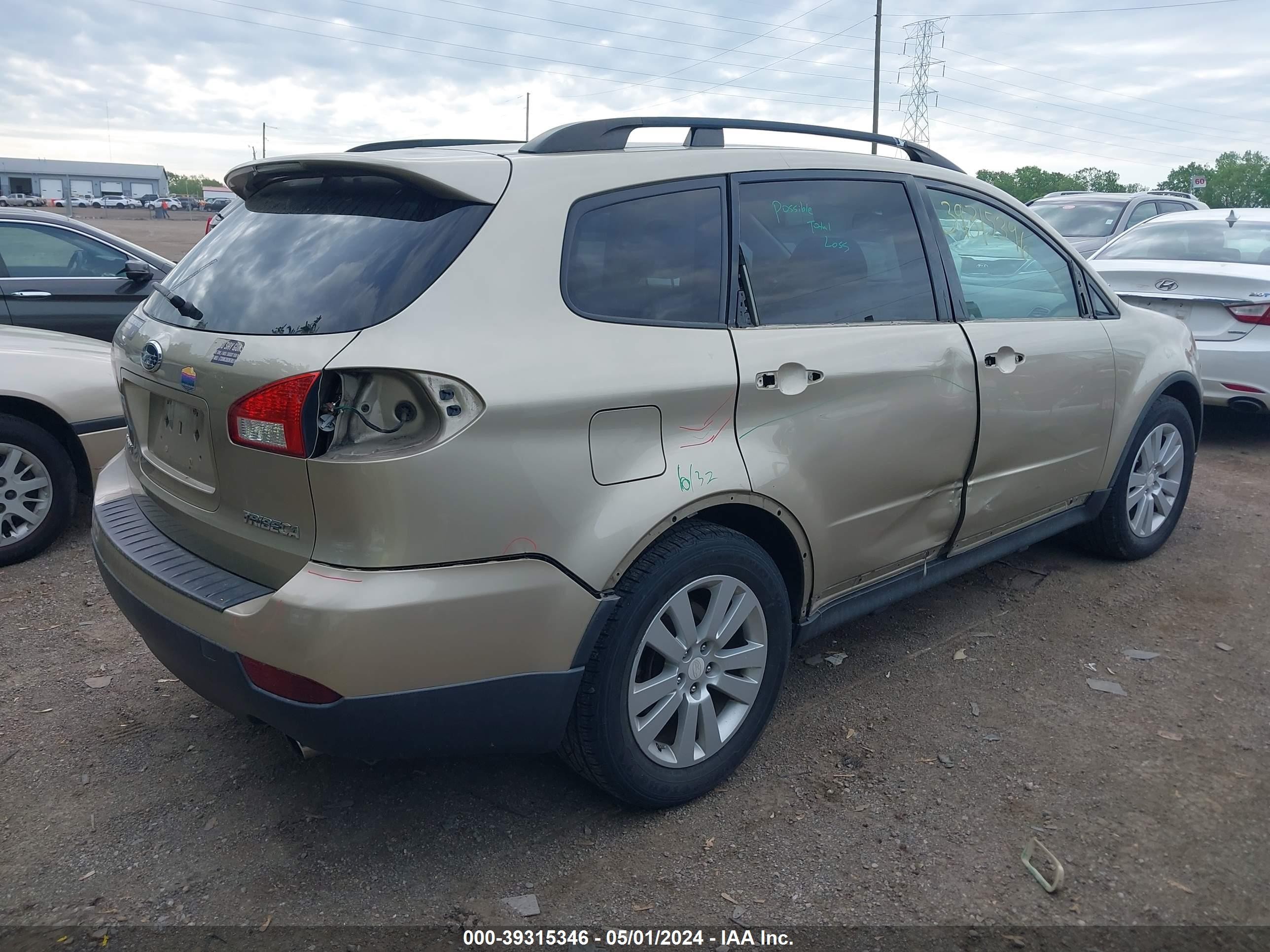 Photo 3 VIN: 4S4WX97D484400923 - SUBARU TRIBECA 