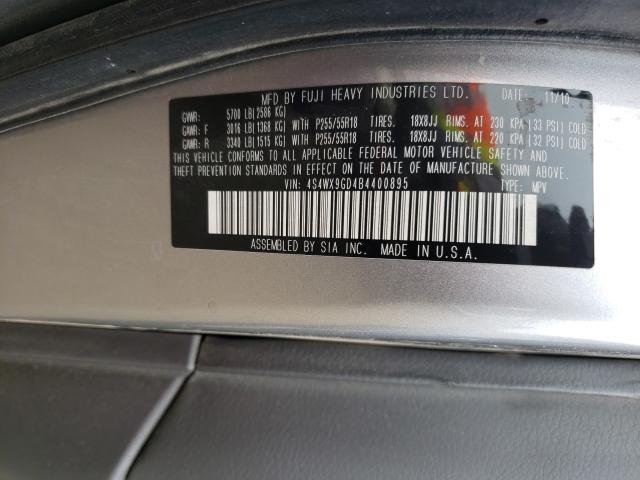 Photo 9 VIN: 4S4WX9GD4B4400895 - SUBARU TRIBECA LI 