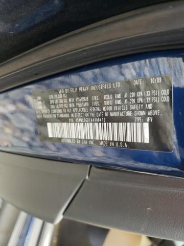 Photo 9 VIN: 4S4WX9GD7A4400419 - SUBARU TRIBECA LI 