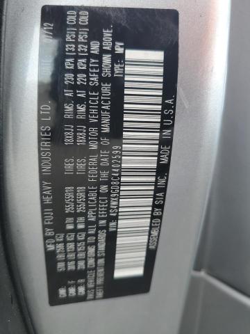 Photo 12 VIN: 4S4WX9GD8C4402599 - SUBARU TRIBECA LI 