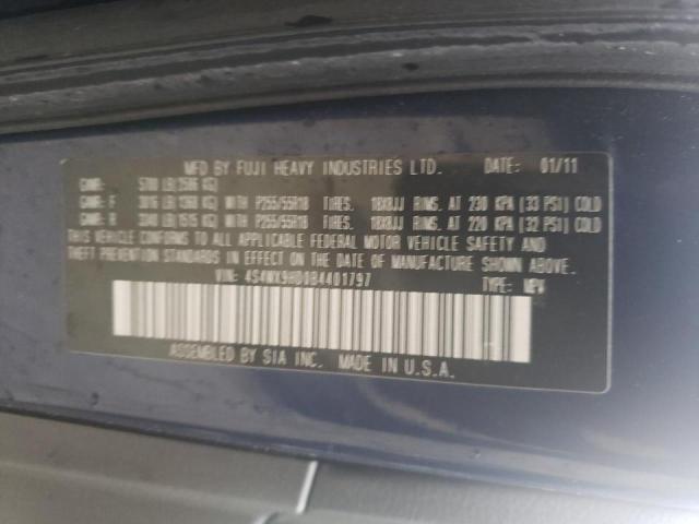 Photo 9 VIN: 4S4WX9HD0B4401797 - SUBARU TRIBECA LI 