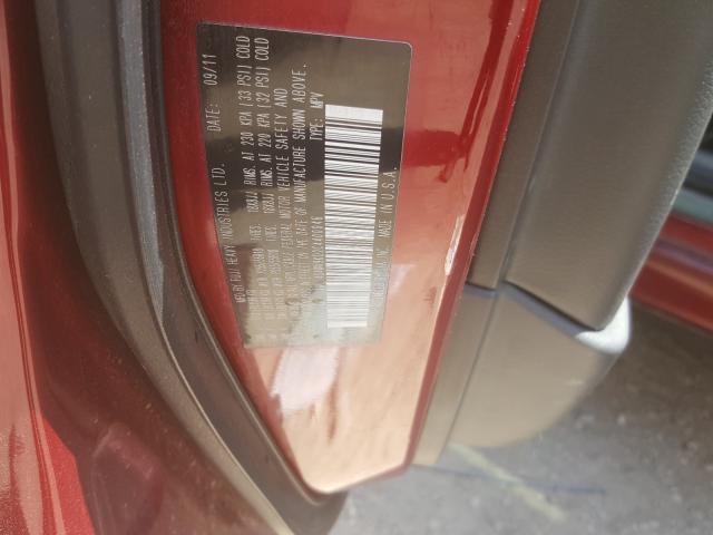 Photo 9 VIN: 4S4WX9KD2C4400046 - SUBARU TRIBECA LI 