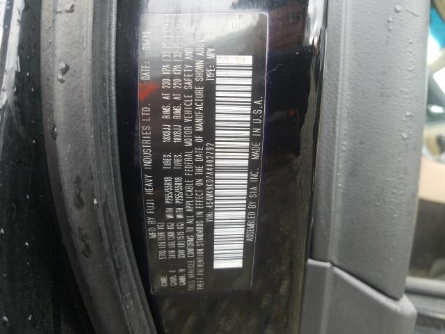 Photo 9 VIN: 4S4WX9KD7A4402792 - SUBARU TRIBECA LI 