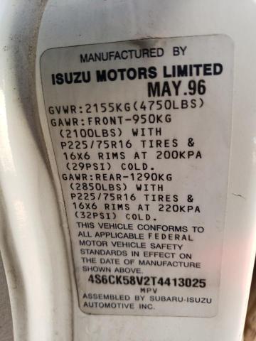 Photo 9 VIN: 4S6CK58V2T4413025 - HONDA PASSPORT E 