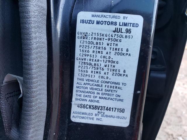 Photo 12 VIN: 4S6CK58V3T4417150 - HONDA PASSPORT 