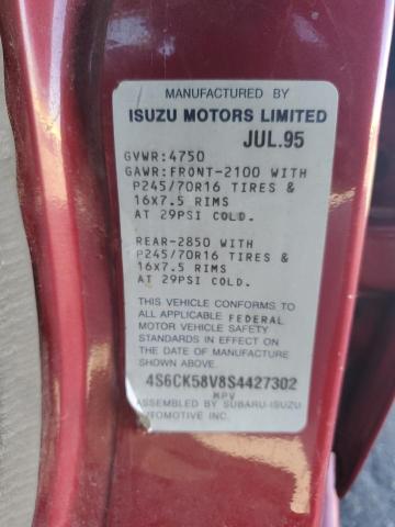 Photo 11 VIN: 4S6CK58V8S4427302 - HONDA PASSPORT 