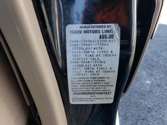 Photo 11 VIN: 4S6DM58W014401847 - HONDA PASSPORT 