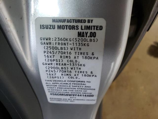 Photo 12 VIN: 4S6DM58W9Y4414400 - HONDA PASSPORT 