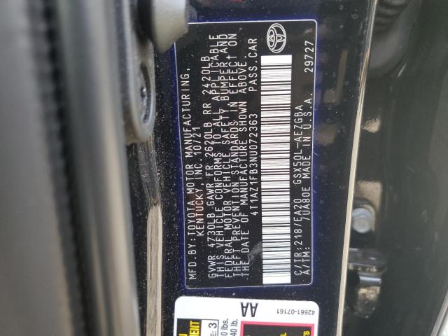 Photo 11 VIN: 4T1AZ1FB3NU072363 - TOYOTA AVALON 