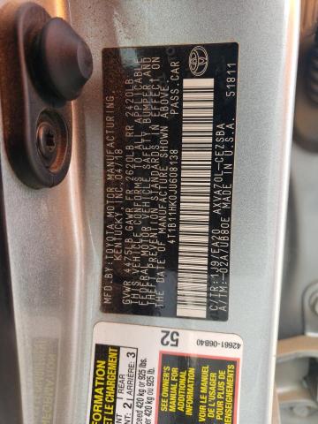 Photo 11 VIN: 4T1B11HK0JU608138 - TOYOTA CAMRY L 