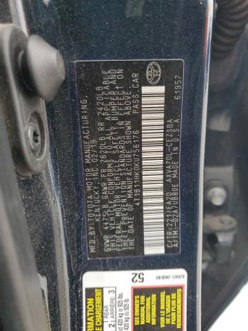 Photo 11 VIN: 4T1B11HK0KU756176 - TOYOTA CAMRY L 