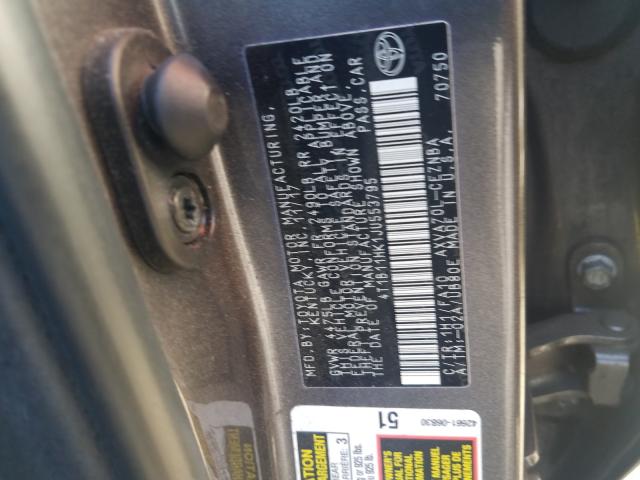 Photo 9 VIN: 4T1B11HK1JU553795 - TOYOTA CAMRY L 