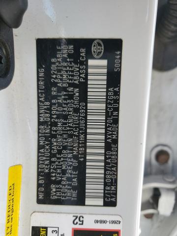 Photo 11 VIN: 4T1B11HK1JU676920 - TOYOTA CAMRY L 