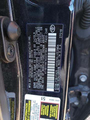 Photo 11 VIN: 4T1B11HK1KU237864 - TOYOTA CAMRY L 