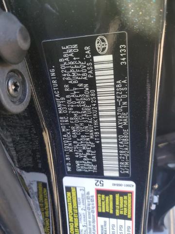 Photo 11 VIN: 4T1B11HK1KU242580 - TOYOTA CAMRY 