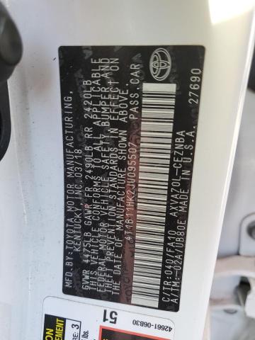 Photo 11 VIN: 4T1B11HK2JU095507 - TOYOTA CAMRY 