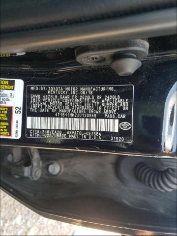 Photo 9 VIN: 4T1B11HK2JU130949 - TOYOTA CAMRY L 