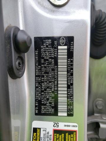 Photo 9 VIN: 4T1B11HK2JU589429 - TOYOTA CAMRY L 