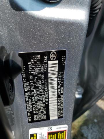 Photo 11 VIN: 4T1B11HK2JU663657 - TOYOTA CAMRY L 