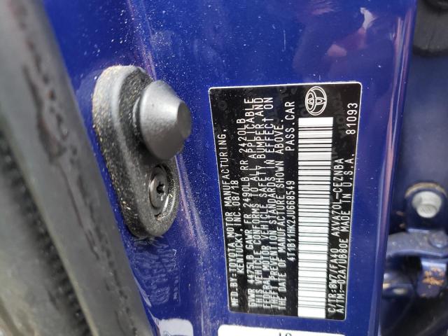 Photo 9 VIN: 4T1B11HK2JU668549 - TOYOTA CAMRY L 