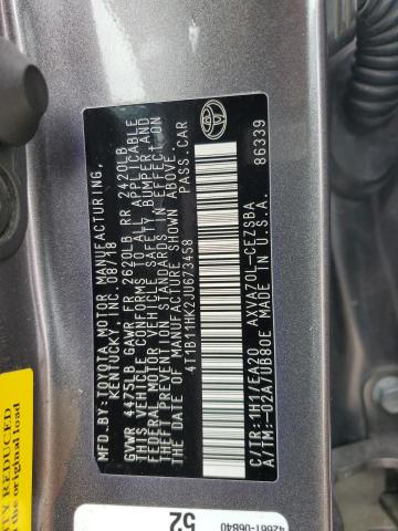 Photo 11 VIN: 4T1B11HK2JU673458 - TOYOTA CAMRY 