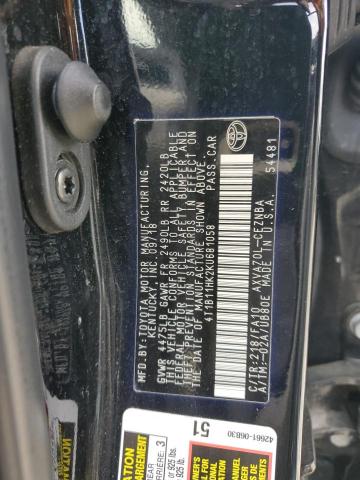 Photo 11 VIN: 4T1B11HK2KU681058 - TOYOTA CAMRY L 