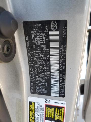 Photo 11 VIN: 4T1B11HK2KU737113 - TOYOTA CAMRY L 