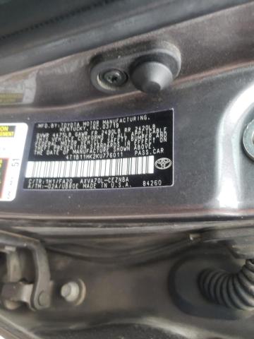 Photo 9 VIN: 4T1B11HK2KU776011 - TOYOTA CAMRY LE 