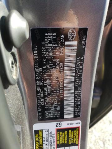 Photo 11 VIN: 4T1B11HK3JU066839 - TOYOTA CAMRY L 