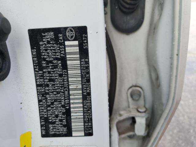 Photo 11 VIN: 4T1B11HK3JU646723 - TOYOTA CAMRY L 